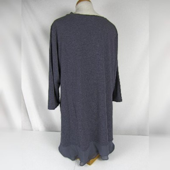 LOGO Lounge Blue Plus 2X Tunic Top Pockets - Picture 3 of 13